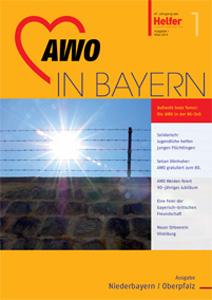 Mitgliedermagazin AWO in Bayern 1/2014 - Cover des Magazins