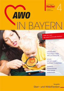 Mitgliedermagazin AWO in Bayern 4/2014 - Cover des Magazins