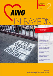 Mitgliedermagazin AWO in Bayern 2/2015 - Cover des Magazins