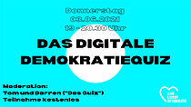 Logo Digitales Demokratiequiz