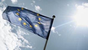 Europa - Foto der Fahne der Europäische Union